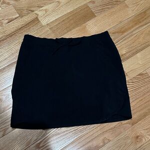 Columbia Black Mini Skirt
